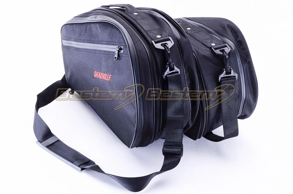 Honda NT700 NT700V Deauville Saddlebag Side Case Trunk Liner Liners Bags Black - Image 2 of 4