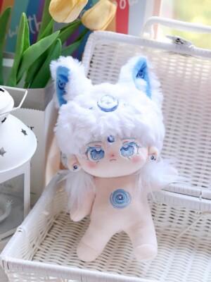 In Stock No attributes Yue Hu Blue Plush 20cm Doll Stuffed Anime Plushie Toys