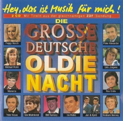 Hey, das ist Musik für mich! (1993, ZDF) - 2 CD - Peggy March, Michael Holm, ...