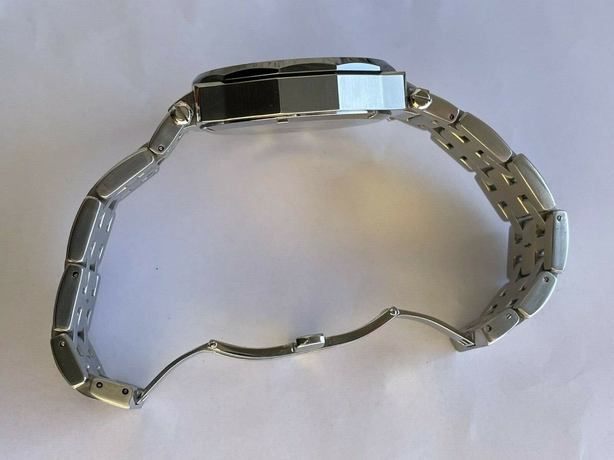 GUESS Men's 40mm Chronograph Date Steel Bracelet Band Watch