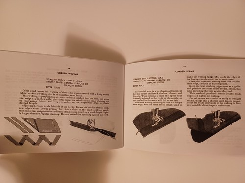Singer 500 Slant-0-Matic Sewing Machine Manual 4.25" x 6" Reproduction - Picture 11 of 14
