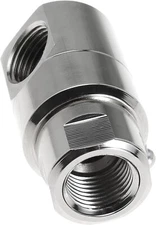 ½’’ FXF Heavy Duty Hose Reel Swivel for Industrial Steel Hose Reel 5024-Ni-AL