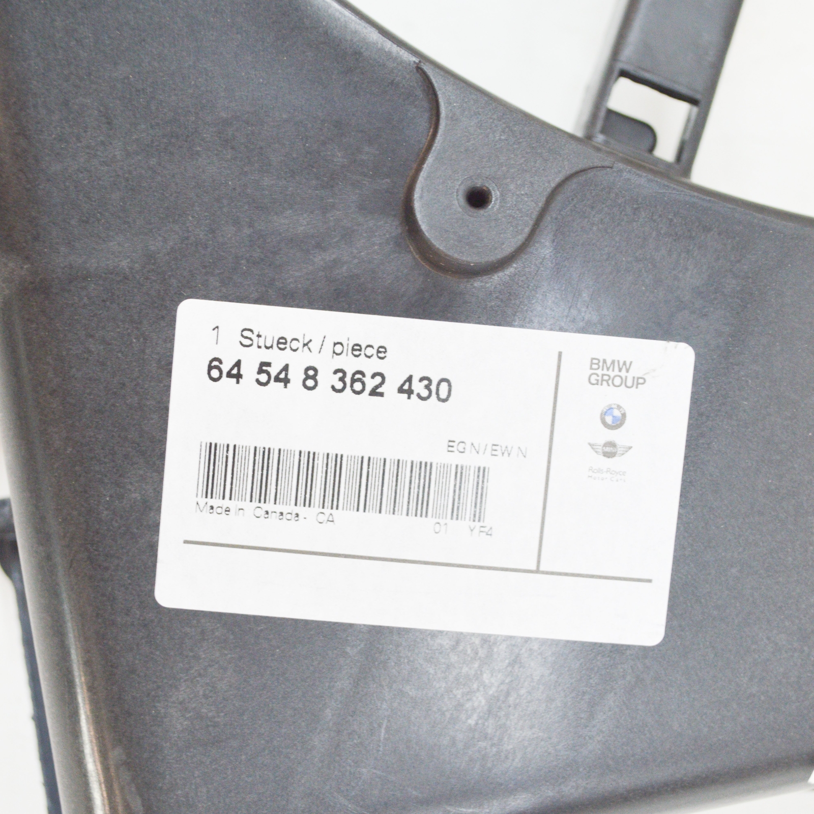 BMW Z3 Coupe E36 A/C Condenser Fan Shroud 64548362430 8362430 NEW