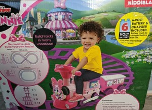 minnie mouse 6v train