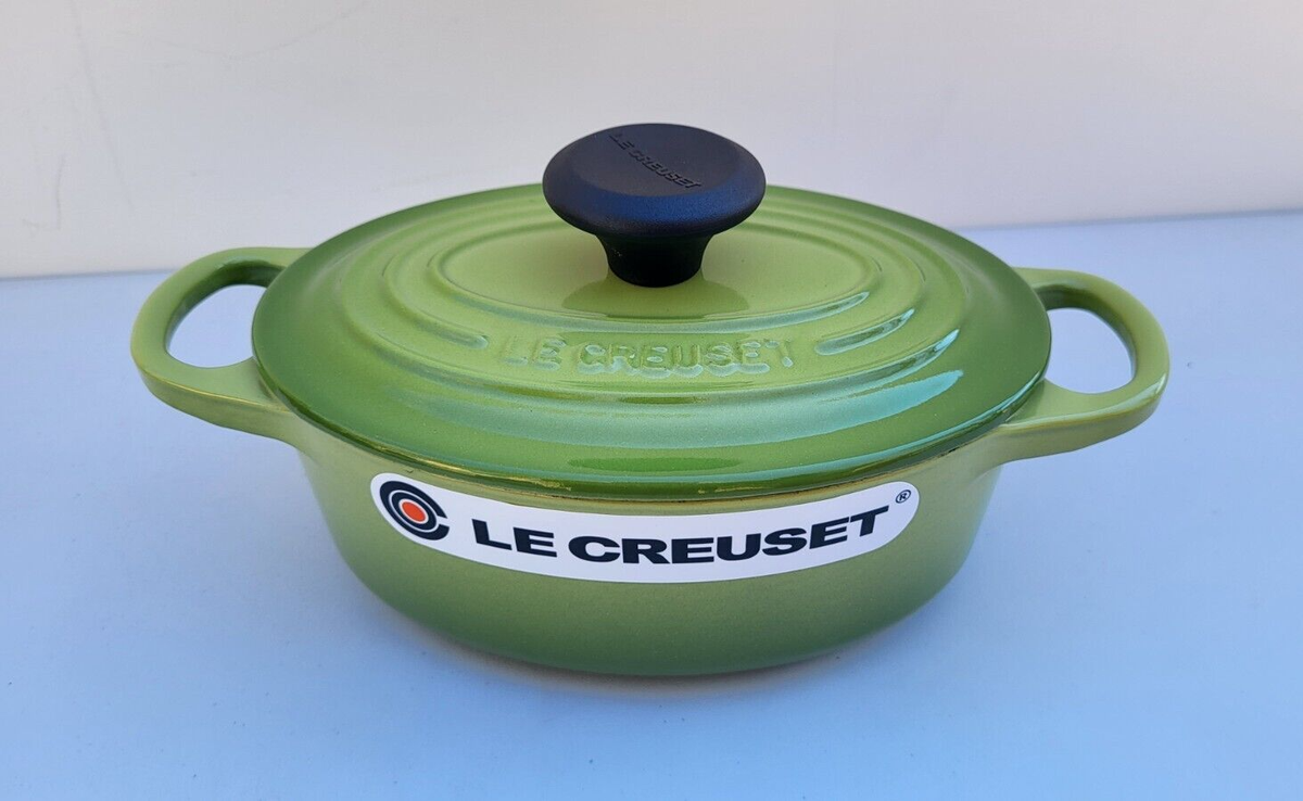 Le Creuset Oval Dutch Oven #17 Signature - 1qt - Palm - NIB | eBay