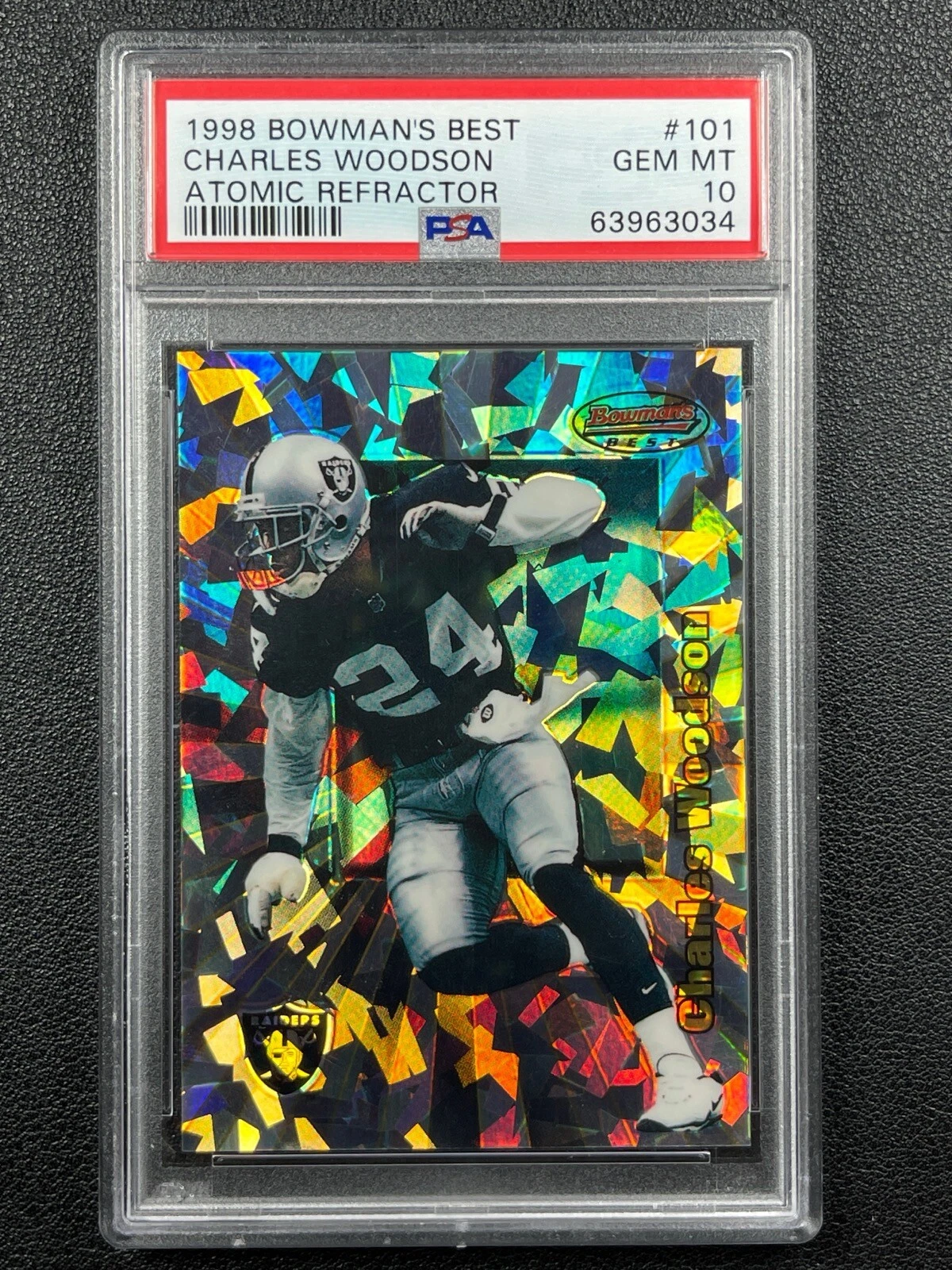 Charles Woodson Bowman's Best #101 Atomic Refractor