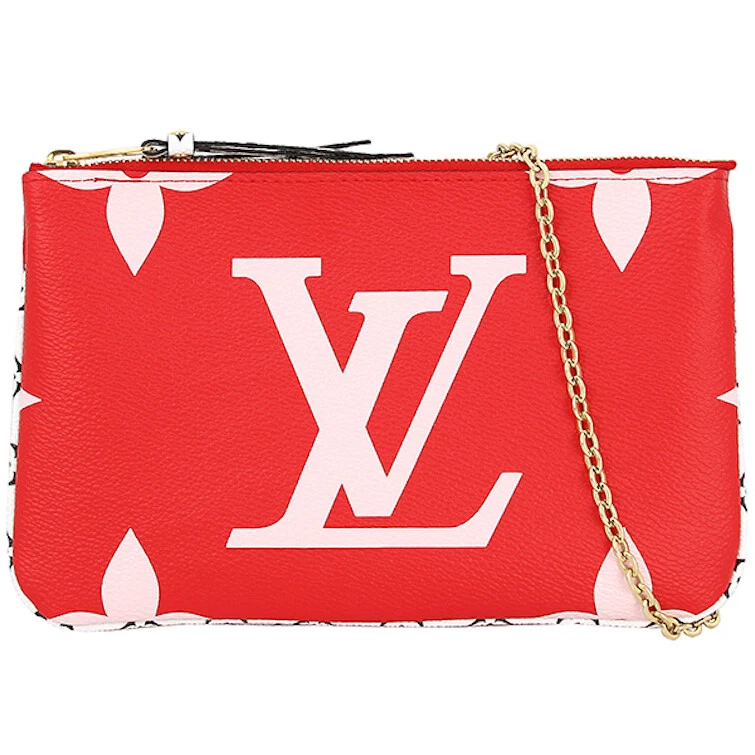 Louis Vuitton Crossbody Bag Pochette Double Zip M67561 Red  