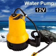 Quiet 12V DC Solar Hot Circulation Water Pump Brushless Motor 1/2" Couplers 8LPM