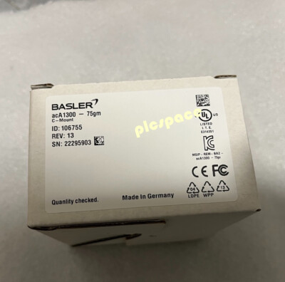 BASLER acA1300-75gm brand new Industrial camera acA1300-75gm
