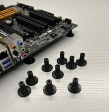 Motherboard Screwed Standoff Feet for CPU Crypto Mining/Desktop PC 9 Pack 