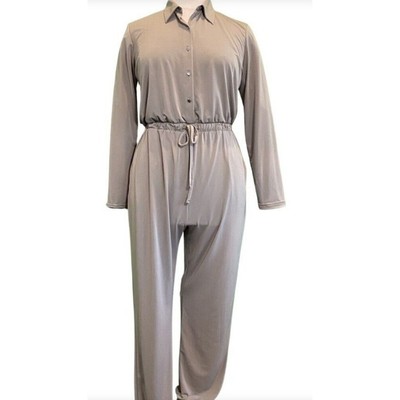 Long Sleeve Cheap Jumpsuits Khaki Romper Jumpsuit Long Sleeves