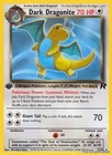 Pokemon Dark Dragonite (22) Team Rocket 22/82 1st Edition Rare NM