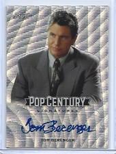 TOM BERENGER 2019 LEAF POP CENTURY SIGNATURES SILVER WAVE AUTOGRAPH MAJOR LEAGUE