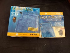 9 AQUA-TECH EZ-Change 1 Filter Cartridge Blue 5-15 Filters, 3 Pack 6-Pack