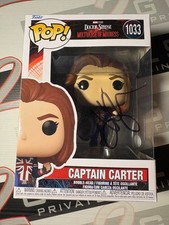 Hayley Atwell Signed Captain Carter Funko Pop! ACOA - Marvel Doctor Strange