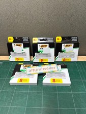 BUNDLE BIC Flex 5 Sensitive Men's 5-Blade Razor 5 BOXES OF 8 Refill / 40 TOTAL
