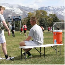 UV-Protected 6ft Bench, Easy Setup, Indoor/Outdoor