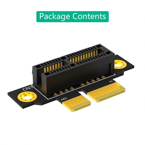 PCI-E 1X 3.0 90 Degree Reverse Male to Female Riser Card for 1U Server8459 - Afbeelding 6 van 7