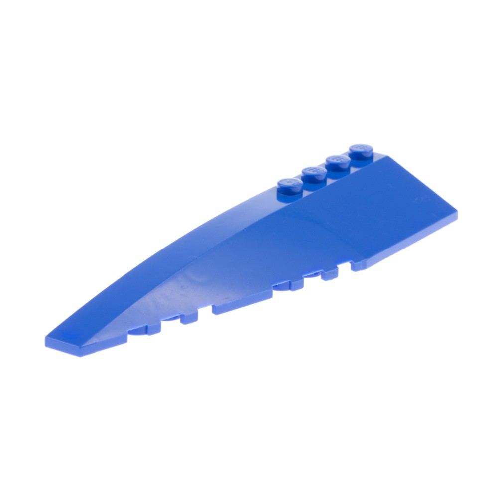 1x Lego Wedge Brick 12x3x1 Violet Blue Left Roof Slope 8781 4226977 42061