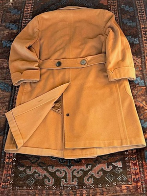 #ad MTM OXXFORD Clothes X BARNEY#x27;S Cashmere amp; Wool DB Belted POLO Overcoat Sz42 44R $599.00