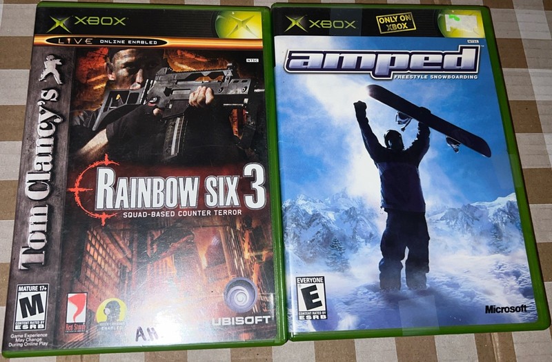 Xbox Rainbow Six 3, Amped