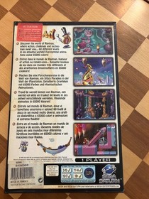 Rayman (Sega Saturn, 1995 PAL) Game Complete With Manual