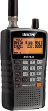 New Portable Handheld Uniden BC125AT 500 Channel Police Fire FM Radio Scanner