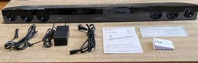 Sharp HT-SB20 Home Theater Soundbar Speaker Used Surround System