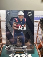 2025 Panini Mosaic TreVeyon Henderson RC #325 New England Patriots Rookie