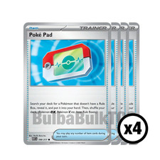 4x Poke Pad 198/217 x4 - Ascended Heroes - Pokemon TCG - Playset