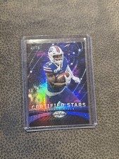2023 Certified Certified Stars Mirror Blue /75 Stefon Diggs #CS-2  