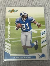 2007 Score Calvin Johnson rookie football card
