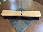 Vintage NOS Push Broom Head Garage Shop Wood & Bristle 18" — photo 2