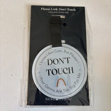 Baby Infant Don t Touch No Germs Sign for Stroller or Car Seat New in Packaging