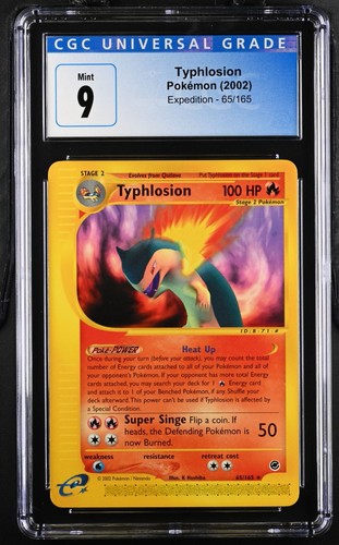 Typhlosion graded CGC 9 for sale on eBay