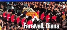 Princess Diana Funeral Procession Beefeaters 1997 Vintage Time Magazine Excerpt