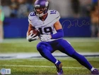 Adam Thielen Authentic Signed 8x10 Photo W/ Beckett BAS COA Vikings