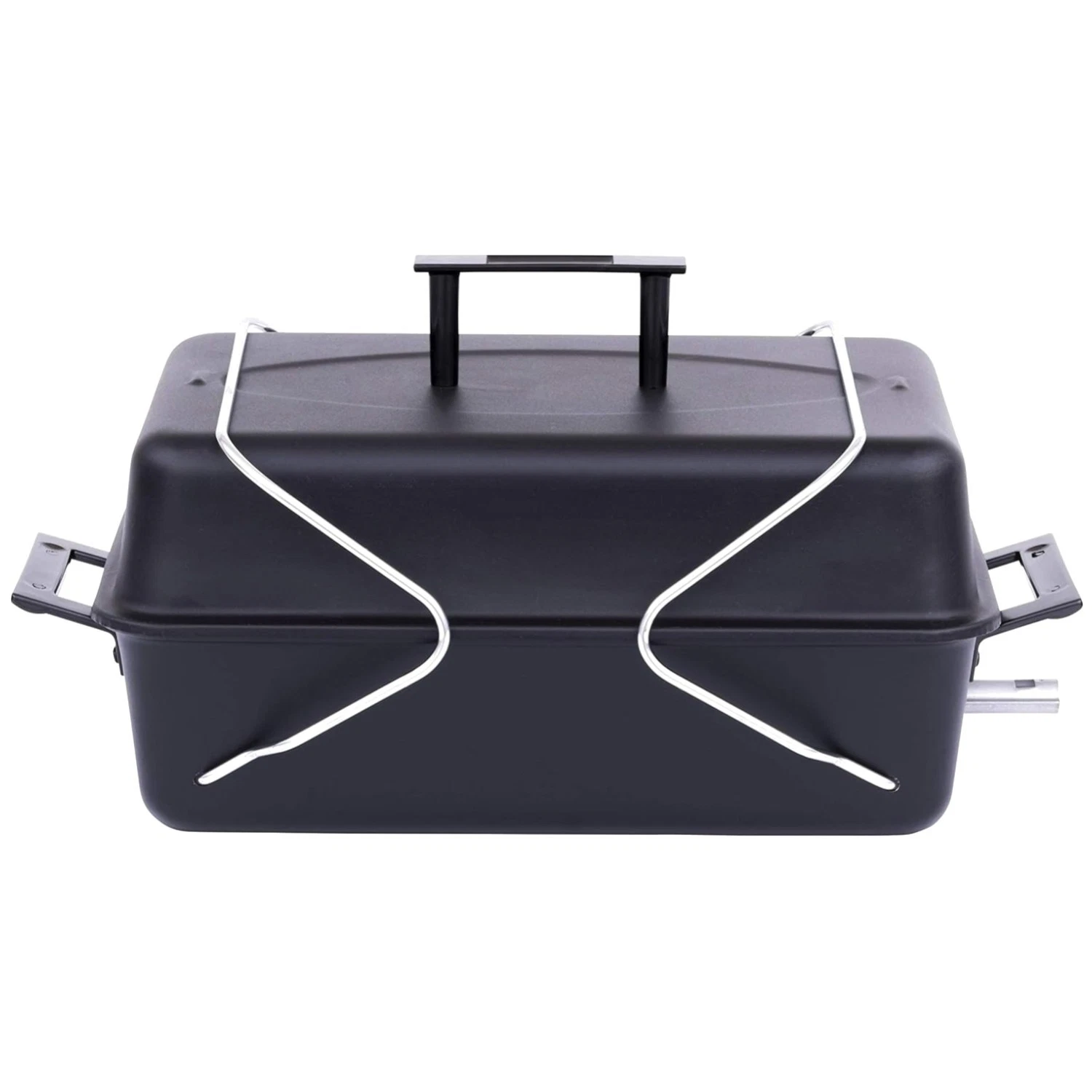 Portable Gas Grill - Easy-to-Clean Porcelain Coated Grates