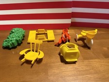 Vintage Weebles Treehouse Accessories Lot Swing Tricycle Chair Table Etc