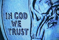 Jovita Idar Quarter 2023 P Rare Mint Error "In Cod We Trust"