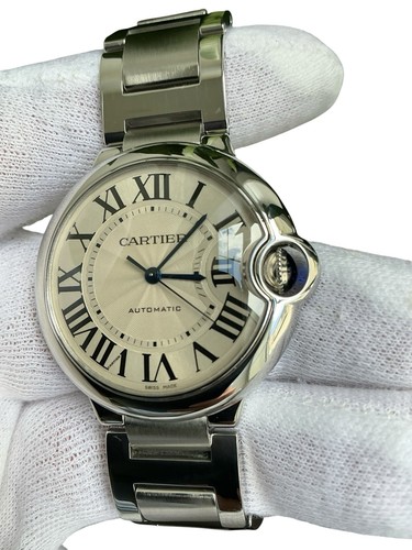 CARTIER Ballon Bleu  W6920046 3284 Silver Roman  Dial 36mm