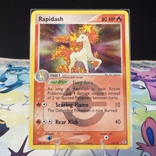 Rapidash 13/112 EX FireRed LeafGreen LP Rare Pokemon Card 2004