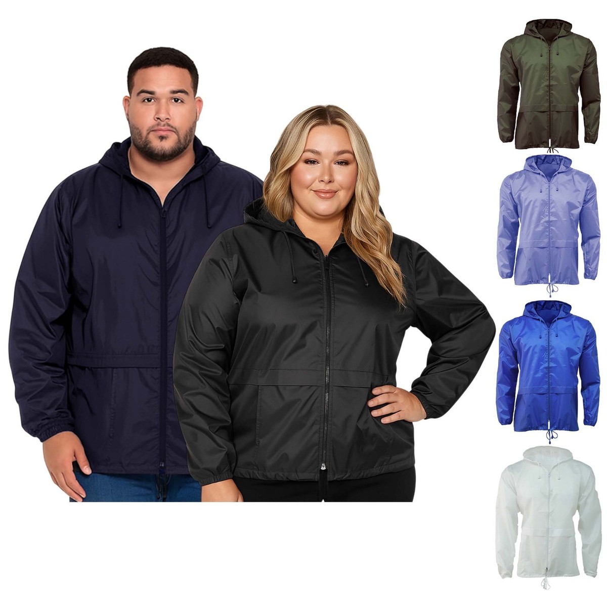 Rainydays Light Weight Unisex Cagoule Kagool Rain Jacket Mac