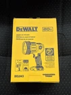 Dewalt DCL043 LED 20V Light Spot Light Work Light MAX Tool  BRIGHT! Swivel