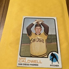 1973 Topps Mike Caldwell San Diego Padres RC # 182
