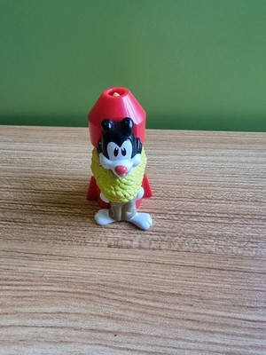 Animaniacs Hardee's Wakko Spielzeug Figur selten (B-1419) 1998 Vintage Kinder Mahlzeit Spielzeug