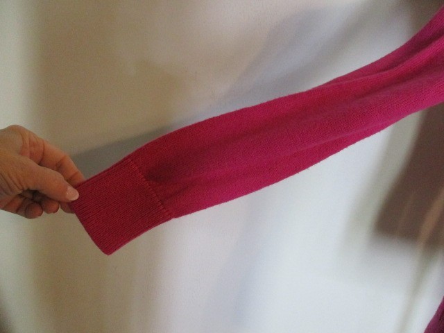 Talbots Cable Knit Button Detailing on Shoulder C… - image 3