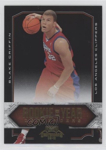 Blake Griffin [Gold] #1 2010 Panini Playoff Contenders Rookie of the Year card