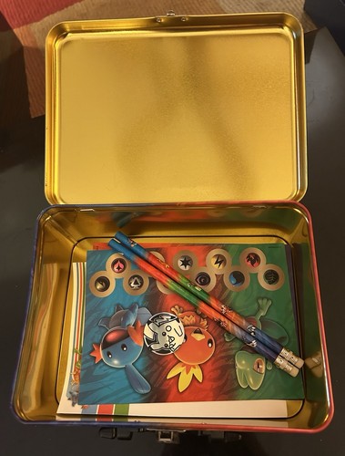 Pokémon TCG Omega Ruby Alpha Sapphire Launch Tin Used With Extras - Picture 5 of 10