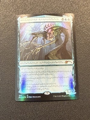 Jin-Gitaxias, Core Augur   Secret Lair Phyrexian Language Traditional Foil NM